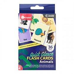 Ormond Animal Flash Cards Pack of 36 - Educational Learning Tools on Productcaster.