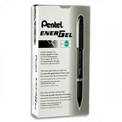 Pentel Energel 0.5mm Needle Tip Gel Pen Black - Smooth Writing for Office Use on Productcaster.