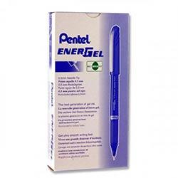 Pentel Energel 0.5mm Needle Tip Gel Pen Blue - Ideal for Students and Professionals on Productcaster.