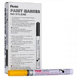 Pentel Paint Fine Bullet Point Marker - Yellow - Brighten Up Your Creations with Bold Yellow Ink on Productcaster.