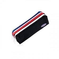 Premier 3 Pocket Zip Pencil Case - 2 Colour - Multi-Compartment School Stationery on Productcaster.