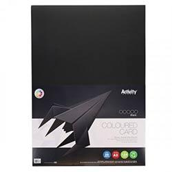 Premier Activity A2 160gsm Black 50 Sheets - Perfect for Creative Projects on Productcaster.