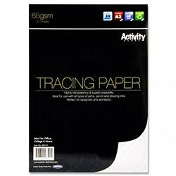 Premier Activity A3 Tracing Paper Pad 65gsm 30 Sheets - Ideal for Artists and Designers on Productcaster.