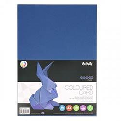 Premier Activity A4 Cobalt Blue 160gsm 50 Sheets - Bold Colour for Standout Creations on Productcaster.