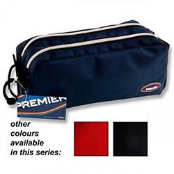 Premier Twin Zip Pencil Case Bold Assorted Colours - Stylish and Functional for School Supplies on Productcaster.