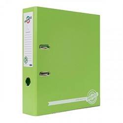 Premier A4 Lever Arch File Caterpillar Green - Durable and Spacious for Everyday Use on Productcaster.