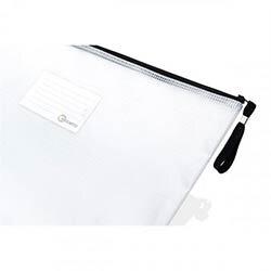 Premier B4 Extra Durable Expanding Wallet Clear Pearl - Perfect for Carrying Important Files on Productcaster.