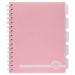 Premto Pastel Wiro Project Book A5 250 Pages - Assorted Colours - Multi-Subject Notebook on Productcaster.