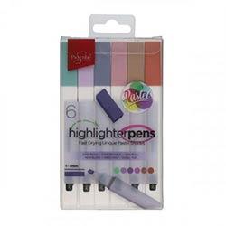 Proscribe Highlighter Pens Pack of Assorted Colours - Brighten Your Notes Instantly on Productcaster.