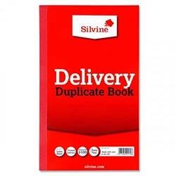 Silvine Delivery Note Duplicate Book 8x5 Inch - Essential office supplies for efficient communication on Productcaster.