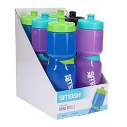 Smash Sports Pop Top Bottle 750ml Assorted Colours - Durable hydration solutions for active lifestyles on Productcaster.