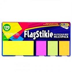 Stik-Ie Flag Set 680 Multipack Sticky Notes - Organisational Flags on Productcaster.