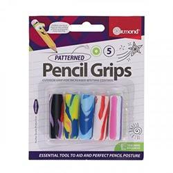 Student Solutions Pack of 5 Patterned Gripper Jumbo Pencils - Quality stationery for all your needs on Productcaster.