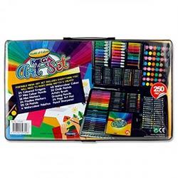 World Of Colour Mega Art Set 250 Pieces - All-In-One Creative Solution for Kids on Productcaster.