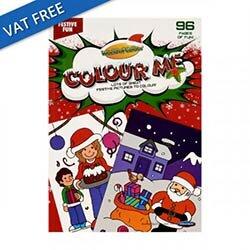 World Of Colour A4 Perforated Colouring Book 96 Pages Festive Fun - Get Ready for the Holidays on Productcaster.