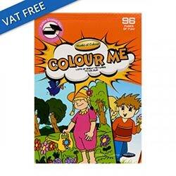 World Of Colour A5 My Little Colouring Book 96 Pages Shoe Box Perforated - Creative Fun for Kids on Productcaster.