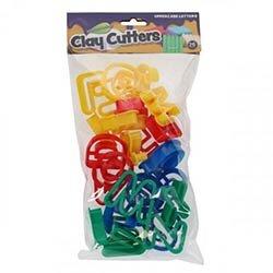 World Of Colour Clay Cutters Pack of 26 Uppercase Letters - Make Learning Fun with Crafts on Productcaster.