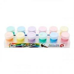 World Of Colour Pastel Poster Paints Pack of 12x22g - Soft Colors for Creative Expressions on Productcaster.