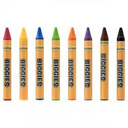 World Of Colour Super Jumbo Chubby Crayons Pack of 8 - Easy to Hold for Young Hands on Productcaster.