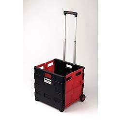 Folding box trolleys - 35kg capacity on Productcaster.