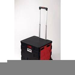 Folding box trolleys - 35kg capacity on Productcaster.