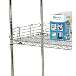 Chrome ledges for Super Erecta shelving on Productcaster.