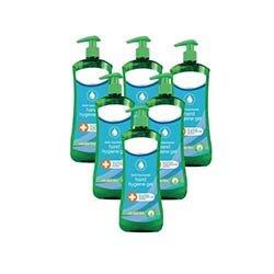 Anti bacterial alcohol hand gel 500ml, 6 pack on Productcaster.