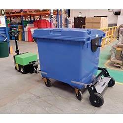 Wheeled bin towing frame on Productcaster.