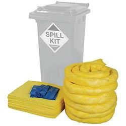 Refill kit for 120L wheelie bin spill kit, chemical on Productcaster.