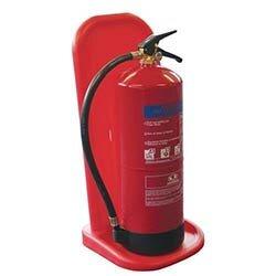 Flat bottom fire extinguisher stands on Productcaster.