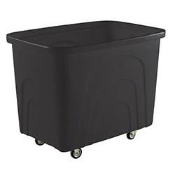 Slingsby recycled plastic container trucks, recycled black castors in corner pattern on Productcaster.