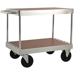 Konga extra heavy duty zinc plated table top trolleys on Productcaster.