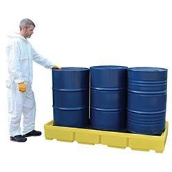 Polyethylene sump pallets - 1 to 4 drum capacity on Productcaster.