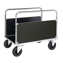 Konga heavy duty zinc plated double sided platform trucks on Productcaster.