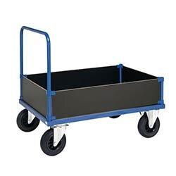 Konga galvanised steel deck box trucks - low sided on Productcaster.