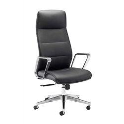 Pallas Leather Executive Office Chair Black on Productcaster.