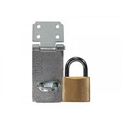 Hasp and Staple 64mm + 40mm Padlock on Productcaster.