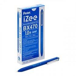 Pentel Izee 1.0mm 4 Colour Retractable Ballpoint Pen Pack of 2 - Great for Kids on Productcaster.