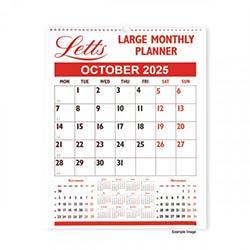 Letts Large Monthly Planner 2025 LTLMP25 on Productcaster.