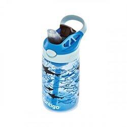 Contigo Easy Clean Autospout Bottle 14oz/420ml Blue Sharks 2127476 on Productcaster.