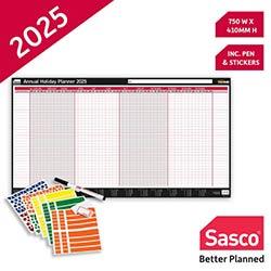 Sasco Annual Holiday Planner 2025 2410230 SY1076425 on Productcaster.