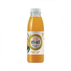 Vit-Hit Detox Mandarin and Orange Bottles 500ml (Pack of 12) VIT3D on Productcaster.