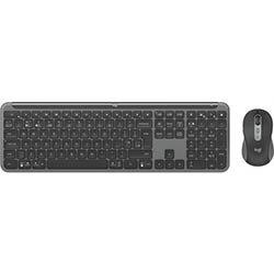 Logitech MK950 Signature for Business keyboard Mouse included Office RF Wireless + Bluetooth QWERTY UK English Graphite on Productcaster.