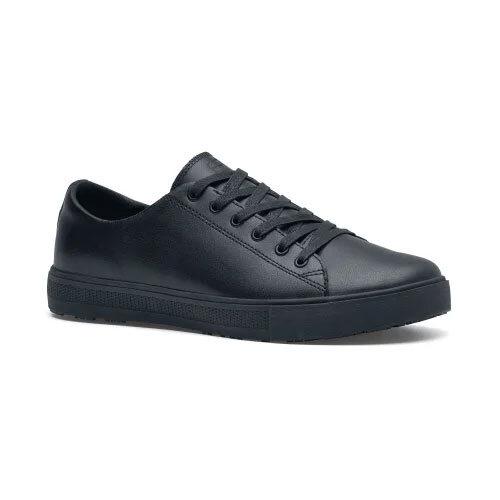 Shoes For Crews Unisex Old School Leather Trainer Black 4 on Productcaster.