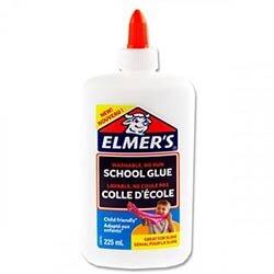 Elmers 225Ml White School & Slime Glue Ideal for Crafting and School Projects on Productcaster.