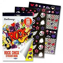 Emotionery 300+ Sticker Book Rock Chick Design Fun for Kids on Productcaster.