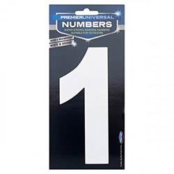 Premier Universal 82X175mm Adhesive Number 1 Adhesive Number for Office & Home Organization on Productcaster.