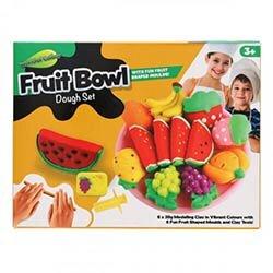 World Of Colour 6X20G Fruit Bowl Dough Set - Fun Dough Set for Creative Play on Productcaster.