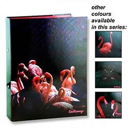 Emotionery A4 Ring Binder Tropical Twilight Pack of 4 Assorted Designs on Productcaster.