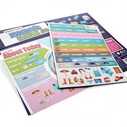 Clever Kidz Magnetic Calendar Board 420 x 288mm Educational Tool for Kids on Productcaster.